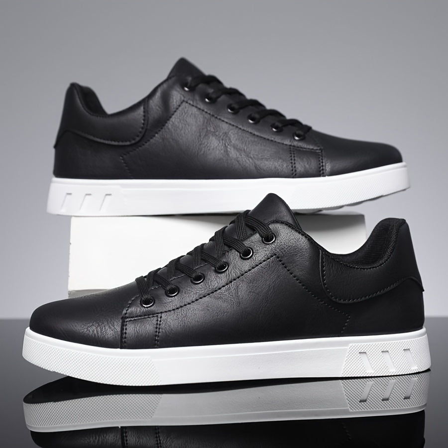 Men's Stylish Brown Sneakers - Casual & Sporty Lace-Up Shoes with Durable PVC Sole, Comfortable Fabric Lining for Casual Attire, Fitness Training, and Gym - Low-Top Design, Gym Footwear | Casual Fitness Shoes | Upper