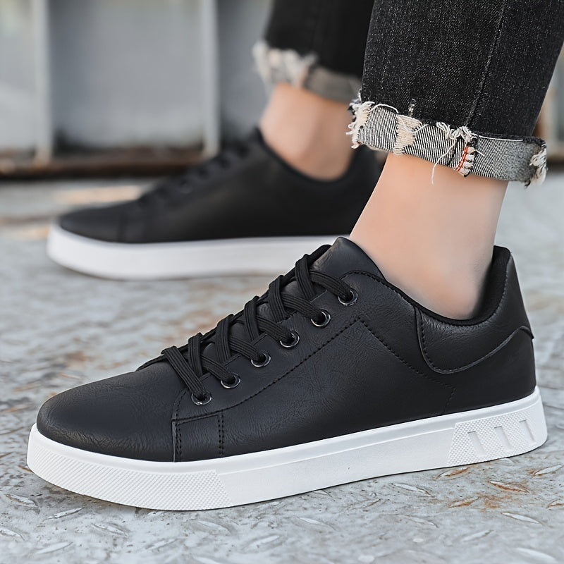 Men's Stylish Brown Sneakers - Casual & Sporty Lace-Up Shoes with Durable PVC Sole, Comfortable Fabric Lining for Casual Attire, Fitness Training, and Gym - Low-Top Design, Gym Footwear | Casual Fitness Shoes | Upper